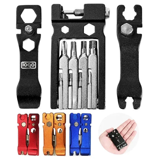 20 in 1 Aluminum Alloy Bicycle Repair Tool Kit