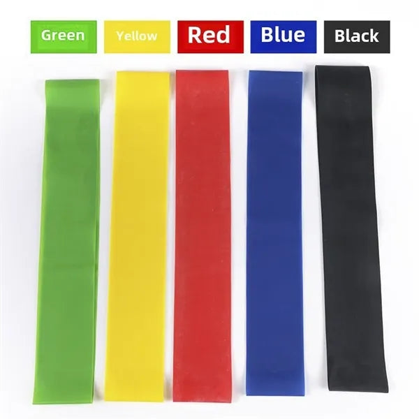 5 Piece TPE Yoga Resistance Bands Set