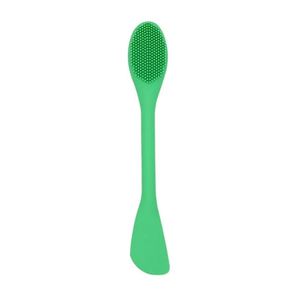 Doube-Ended Silicone Facial Mask Brush Scraper Tool