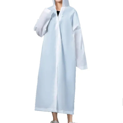 Adult EVA Thick Waterproof Outdoor Raincoat