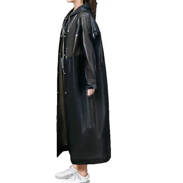 Adult EVA Thick Waterproof Outdoor Raincoat