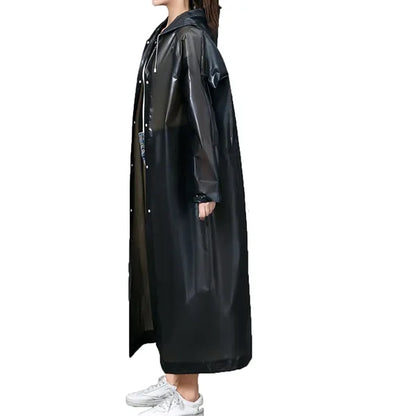 Adult EVA Thick Waterproof Outdoor Raincoat