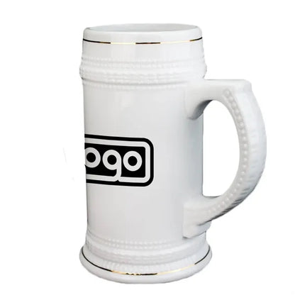 22oz Ceramic Beer Mug w/ Handle
