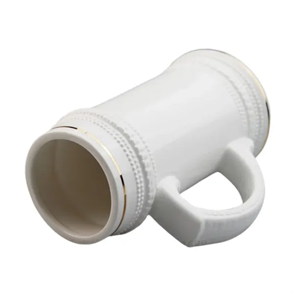 22oz Ceramic Beer Mug w/ Handle
