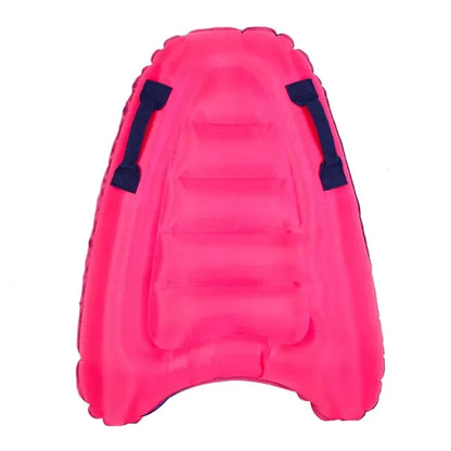 Inflatable Surf Body Board With Handles For Kids Beach Fun