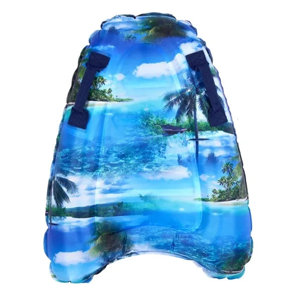 Inflatable Surf Body Board With Handles For Kids Beach Fun