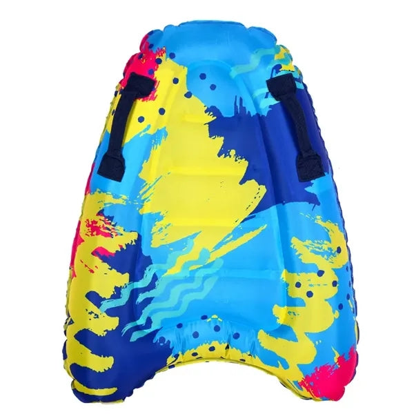 Inflatable Surf Body Board With Handles For Kids Beach Fun