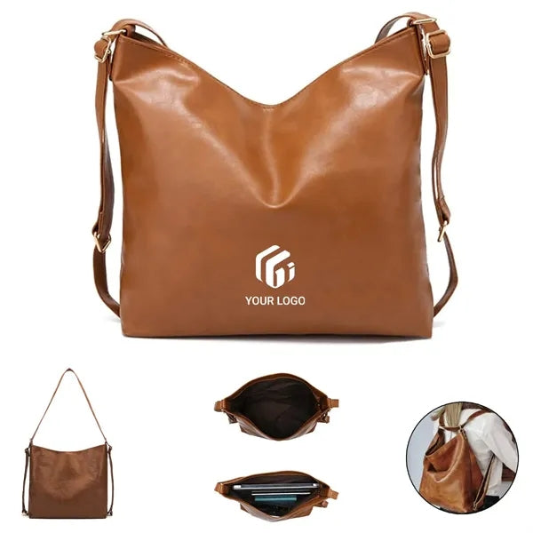 Large capacity portable women convertible backpack tote bag