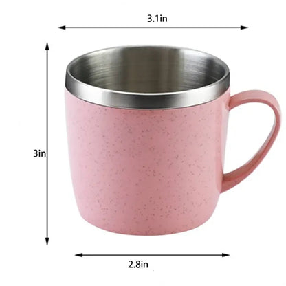 6 Oz Kid Double Wall Stainless Steel Cup
