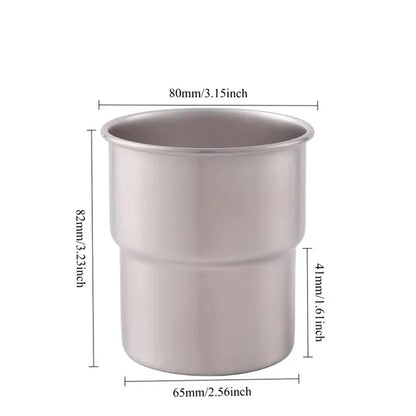 10oz Wooden Sleeve Stainless Steel Straw Cup