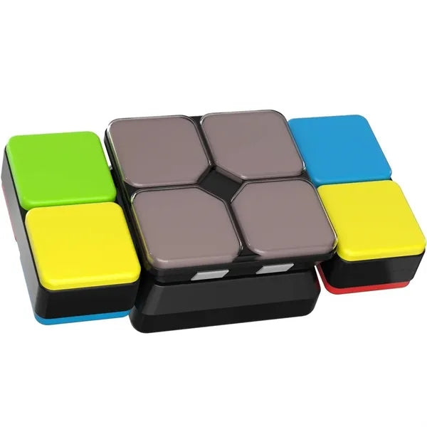 4 in 1 Kids Light-Up Musical Educational Puzzle Cube Toy