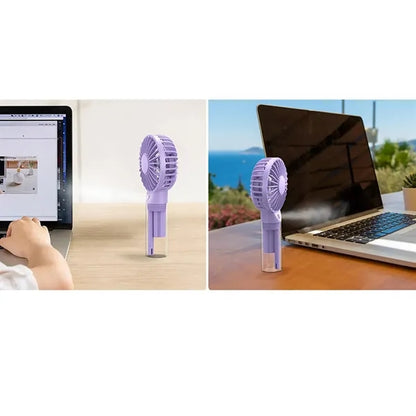 Outdoor Mini Hand Held Spray Fan