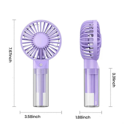 Outdoor Mini Hand Held Spray Fan