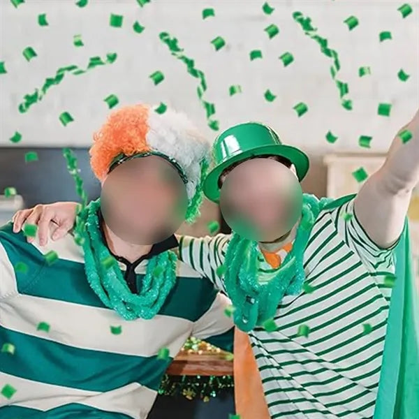 Plastic St Patricks Day Mini Party Hat