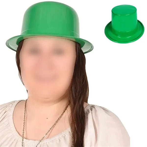 Plastic St Patricks Day Mini Party Hat
