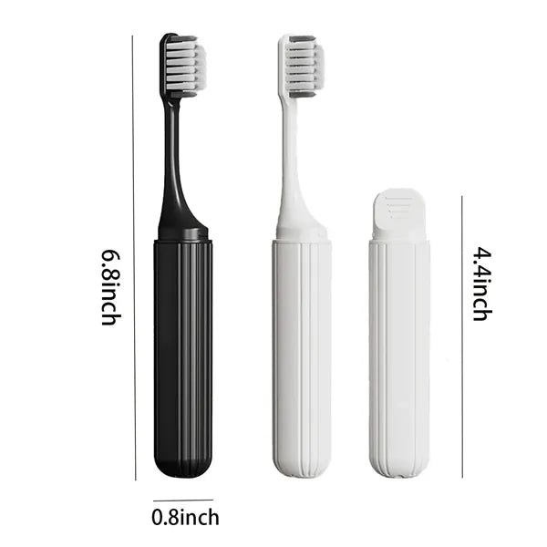 Travel DetachableSoft BristleToothbrush
