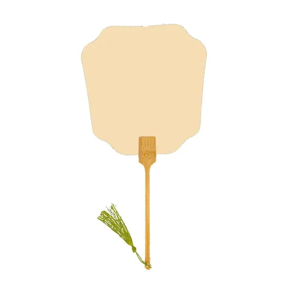 Wooden Handle DIY Paper Handheld Fan