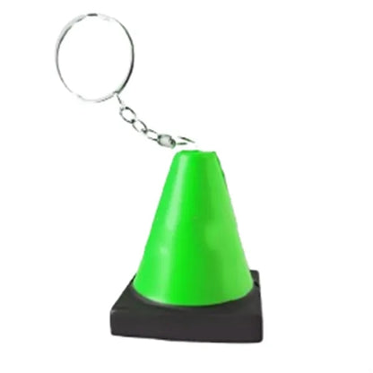 Construction Cone Stress Reliever Key Chain