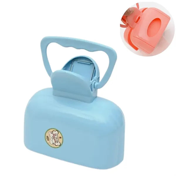 Plastic Portable Short Handle Pet Poop Scooper