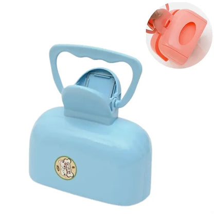 Plastic Portable Short Handle Pet Poop Scooper