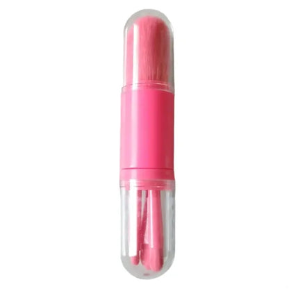 4 in 1 Portable Travel Makeup Brush Set
