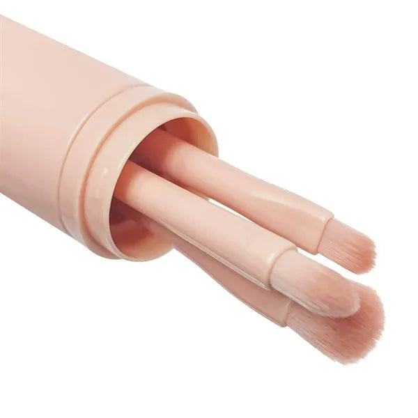 4 in 1 Portable Travel Makeup Brush Set