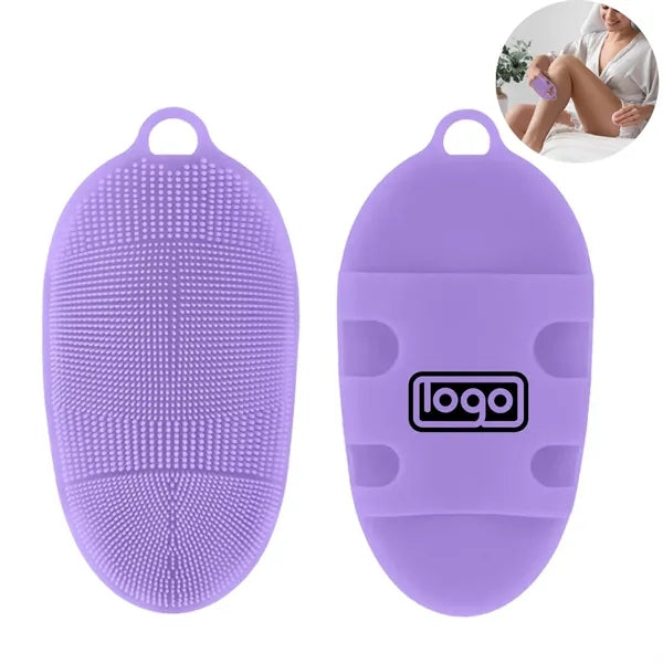 Silicone Bath Brush Scrubber Massager
