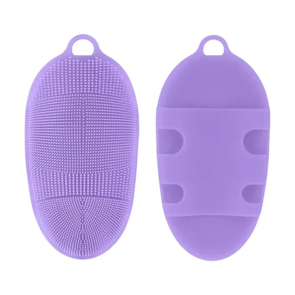 Silicone Bath Brush Scrubber Massager