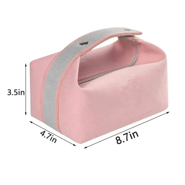 Portable Canvas Makeup Toiletry Bag