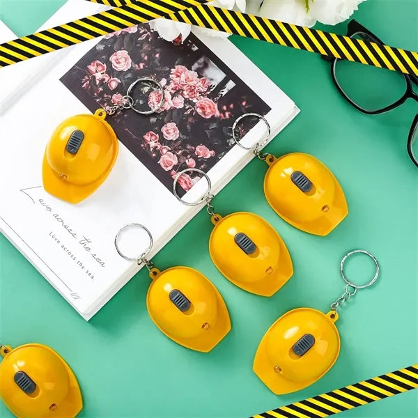 Safety Helmet Bottle Opener Keychain