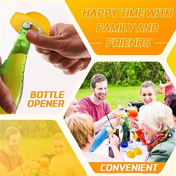 Safety Helmet Bottle Opener Keychain