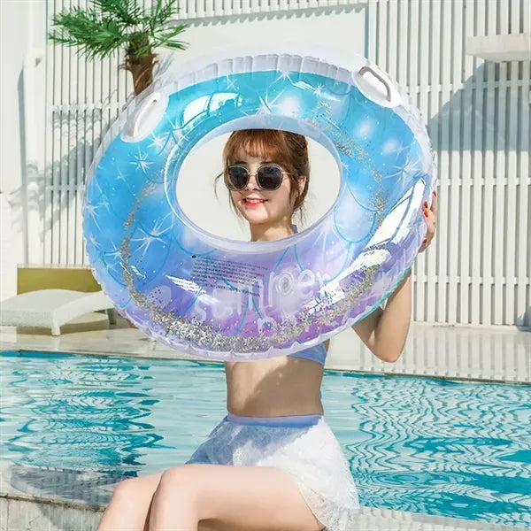 Starry Sky Inflatable Swimming Ring