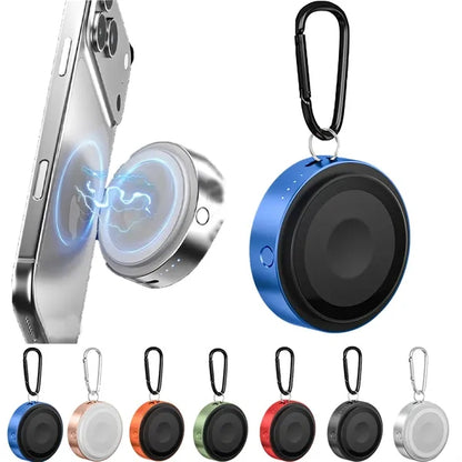 Mini Magnetic Wireless Portable Charger Circular Power Bank