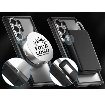 Mini Magnetic Wireless Portable Charger Circular Power Bank