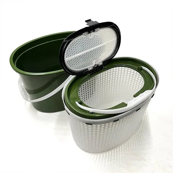 Outdoor Double Layer Fish Bucket