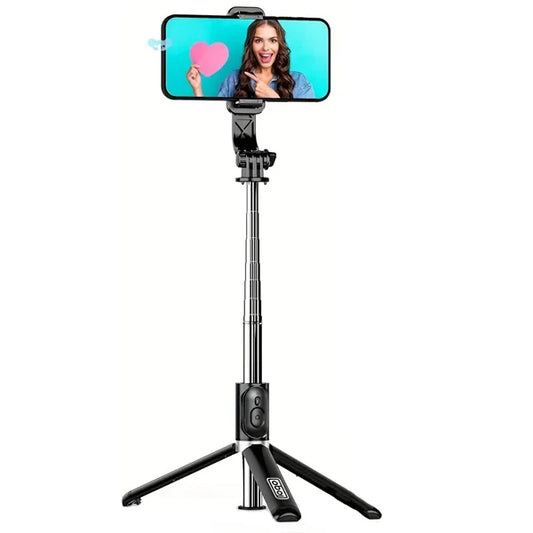 67'' Extendable Cell Phone Selfie Stick Tripod