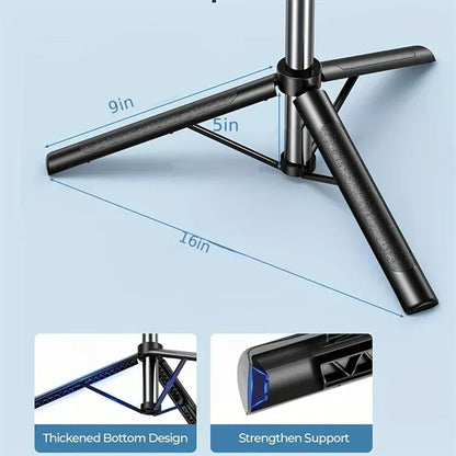 67'' Extendable Cell Phone Selfie Stick Tripod
