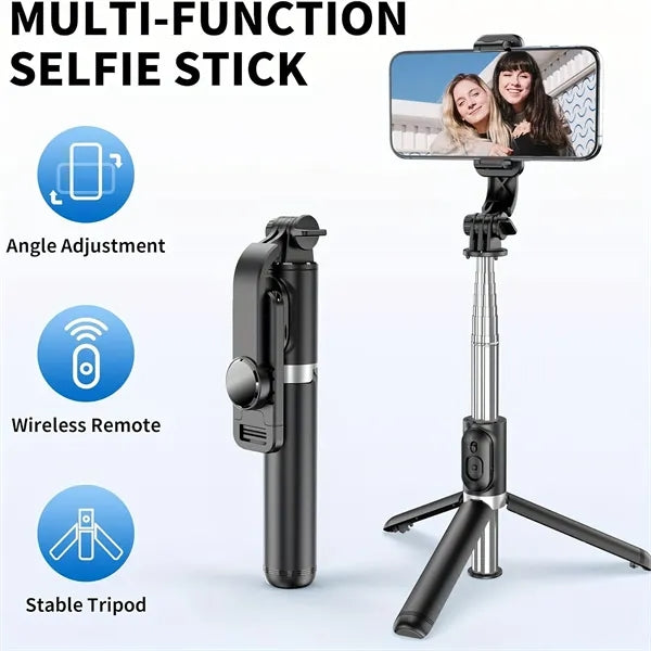 67'' Extendable Cell Phone Selfie Stick Tripod