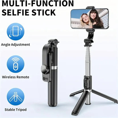 67'' Extendable Cell Phone Selfie Stick Tripod