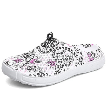 Women EVA Anti Slip Flower Beach Shoes