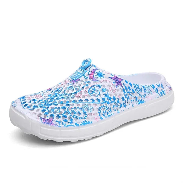 Women EVA Anti Slip Flower Beach Shoes
