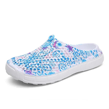 Women EVA Anti Slip Flower Beach Shoes