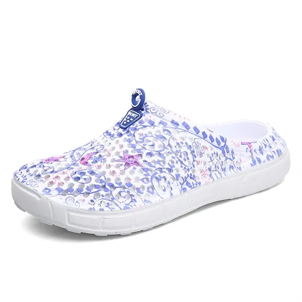 Women EVA Anti Slip Flower Beach Shoes