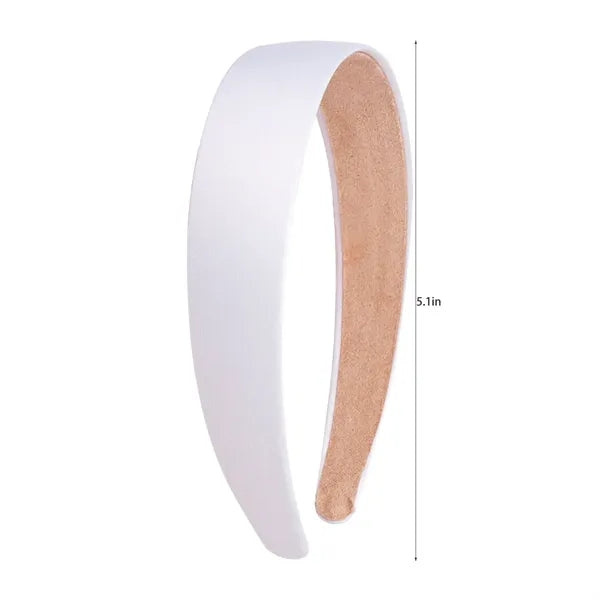 Women Wide Non Slip Satin Headband