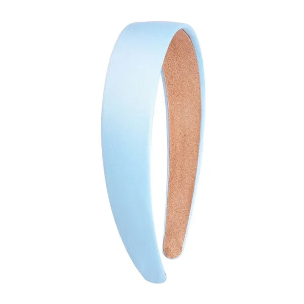 Women Wide Non Slip Satin Headband