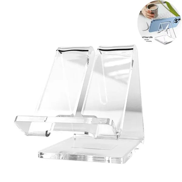 Acrylic Clear Desktop Phone Holder