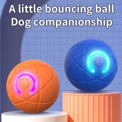 USB Rechargeable Smart Interactive Dog Toy Ball w/ LED