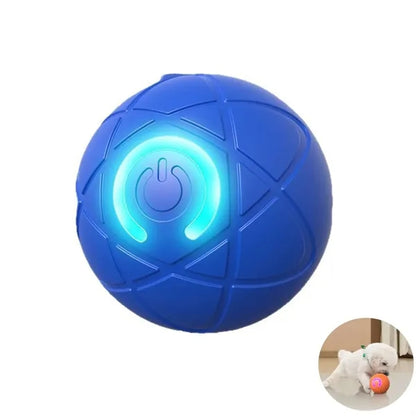 USB Rechargeable Smart Interactive Dog Toy Ball w/ LED