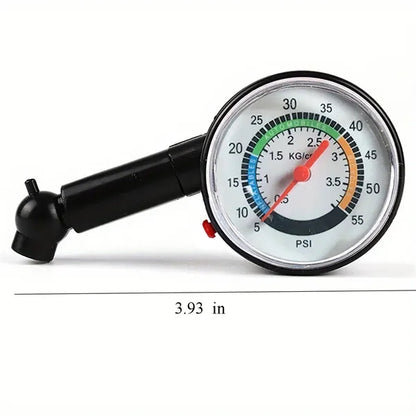 Car Portable Mechanical Tire Pressure Gauge