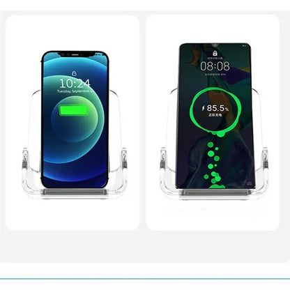 2 In 1 Wireless Charging w/ Phone Holder